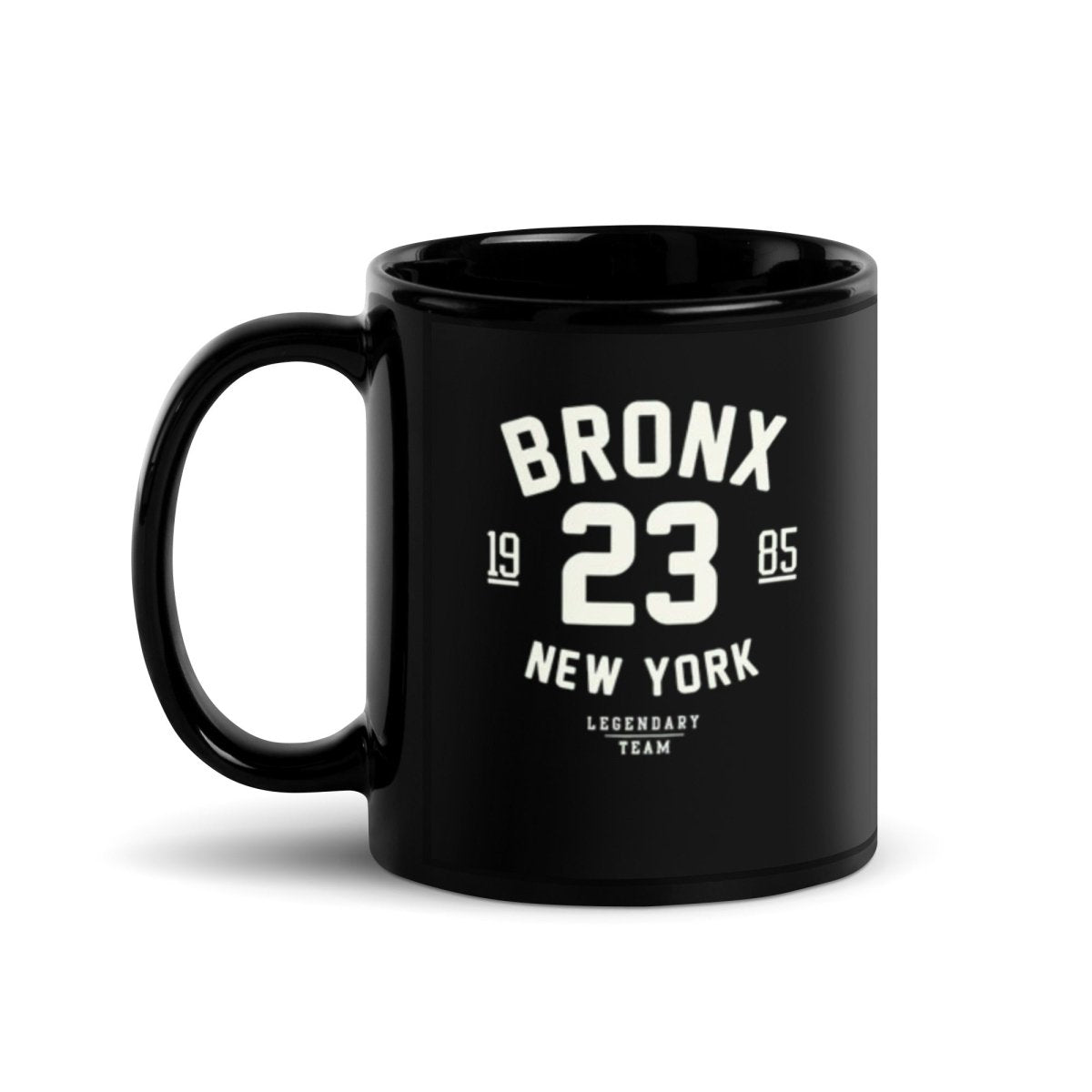 Bronx NY Black Glossy Mug - Chinchilla Choons